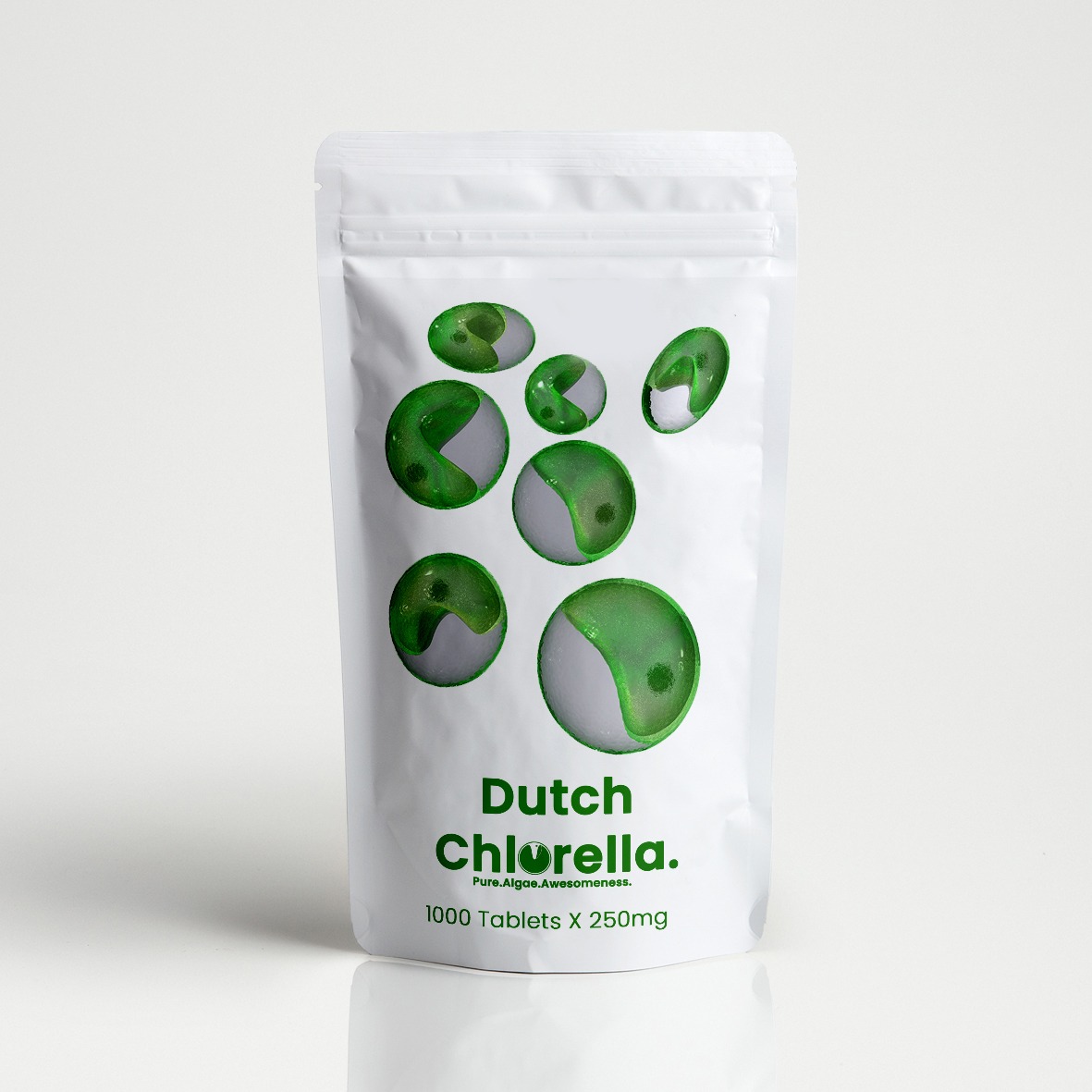 clean chlorella